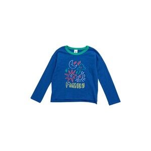 Open Edit Kids' We Are Family Graphic Tee - Blue Olympus - Size 5
